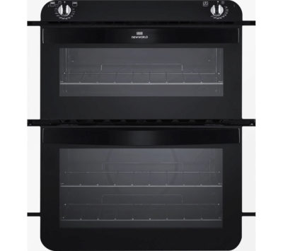 NEW WLD NW701DO Electric Built-under Double Oven - White & Black NEW WLD NW701DO Electric Built-under Double Oven - White & Black